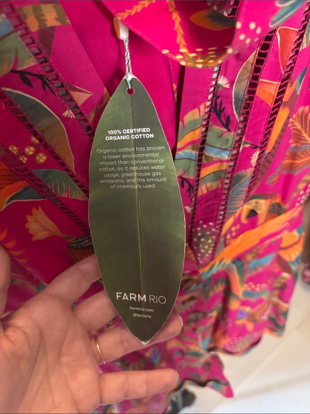 FARM Rio Macaw Party Romper with Belt - Picture 8 of 12